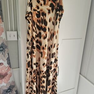 LuLaRoe Animal Print Maxi, 3x